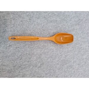Vintage Foley Orange Plastic Serving Spoon
